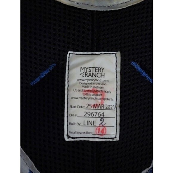 Mystery Ranch Amazon Reflective Drone Robotics Dual Pack Flight Harness Backpack - Picture 3 of 12